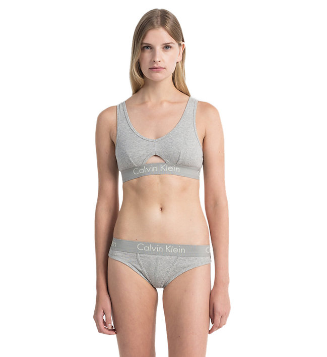 Módní Tanga Body, Šedá barva, BASIC                                   , BASIC