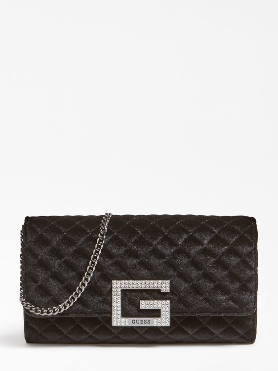 Pixie Velvet crossbody Černá barva Ženy, Ženy, Ženy, Ženy, Ženy, Ženy, Ženy, Ženy