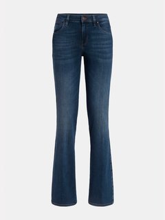 Rovné slim fit džíny Modrá barva Ženy