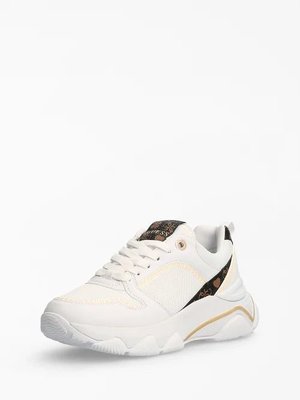 Guess – Mags tenisky, Bílá barva