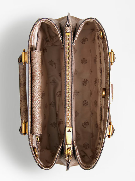 Módní Hensely kabelka, Béžová barva, 2022, 2023