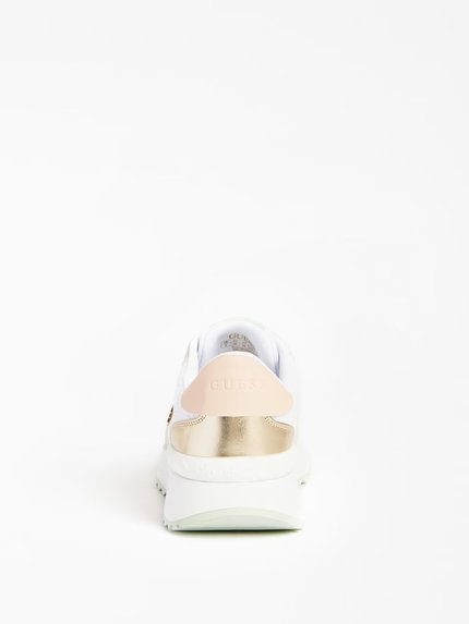 Módní Vinnna tenisky, Krémová barva, 2023