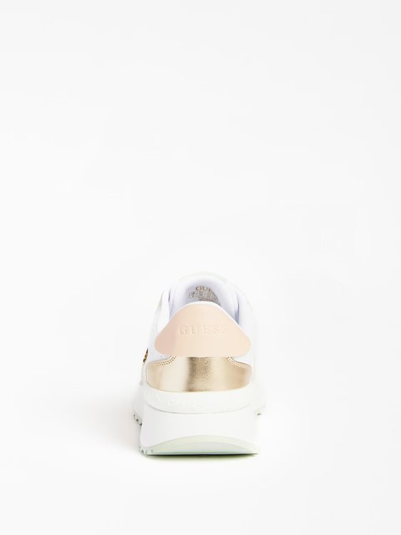 Módní Vinnna tenisky, Krémová barva, 2023