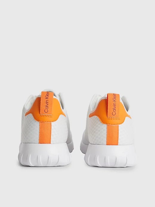 Luxusní Runner tenisky, Bílá, Oranžová barva, 41, 42, 43, 44, 45