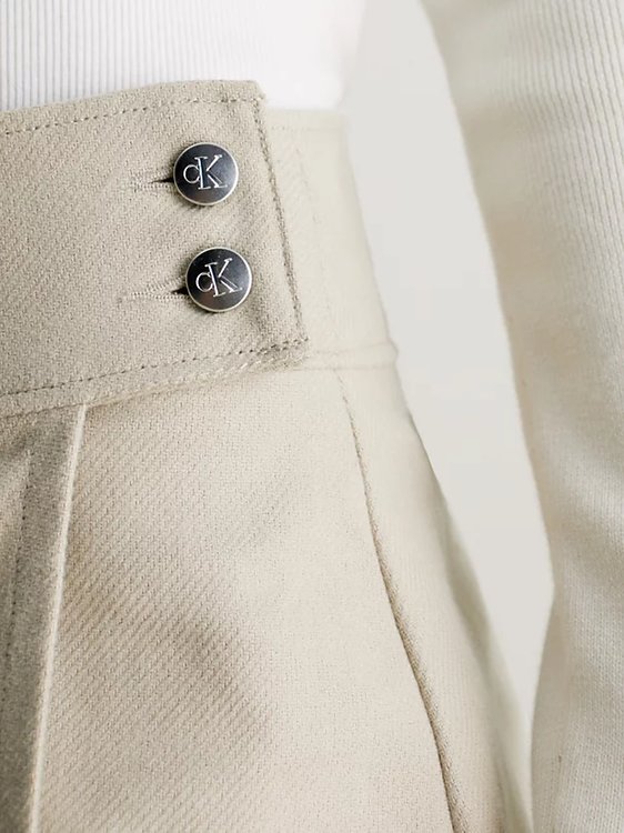 Luxusní Flannel Wrap sukně, Béžová barva, S, M