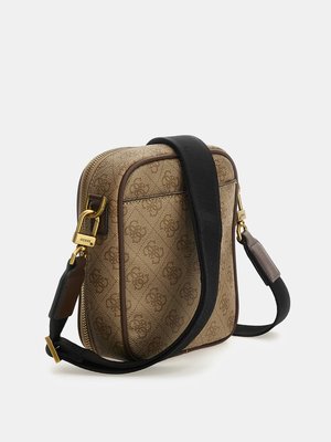 Vezzola crossbody – GUESS, Hnědá barva Muži