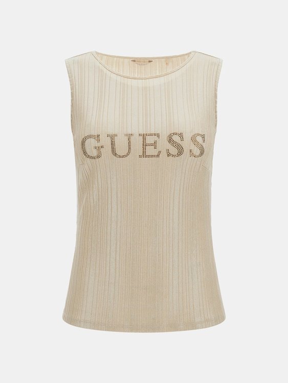 Cristina Tank top Béžová barva Ženy