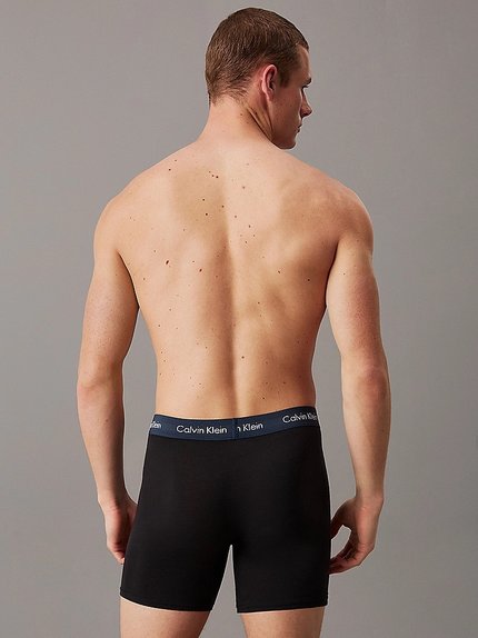 Módní Cotton Stretch boxery 5ks, Černá barva, 2024