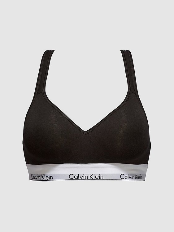 Calvin Klein Underwear – Podprsenka Modern Cotton, Černá barva