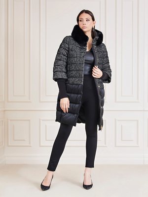Marciano – Abbey Puffer kabát, Černá, Šedá barva