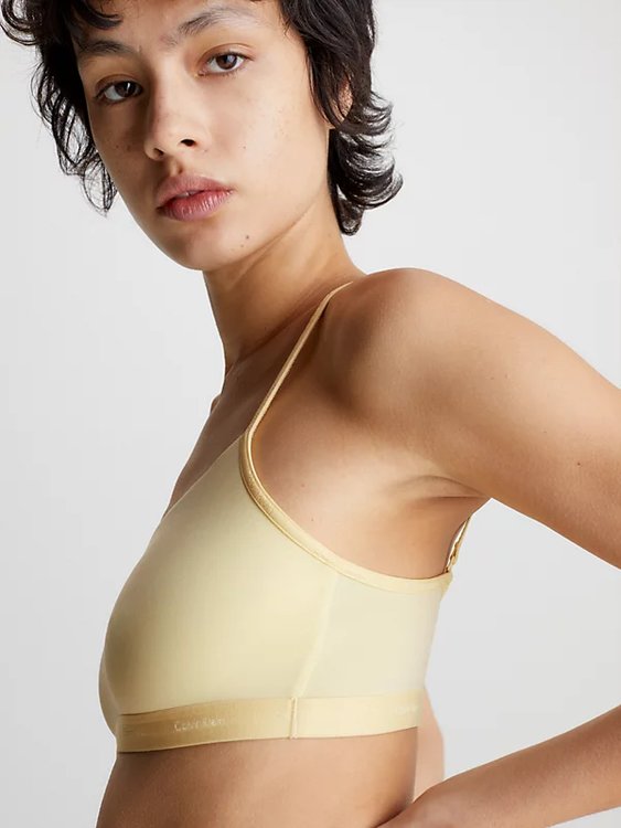 Luxusní Neo Nudes braletka, Žlutá barva, M