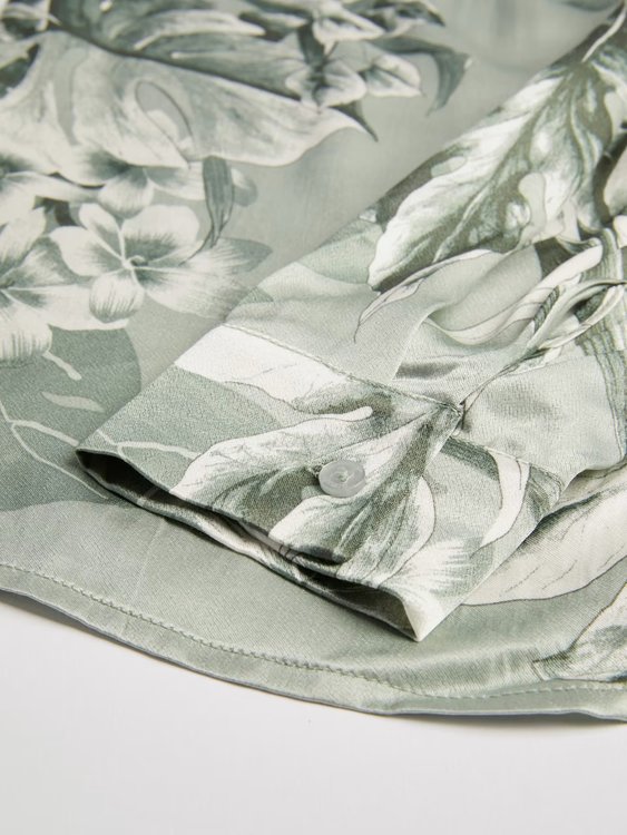 Linda košile Zelená barva Ženy