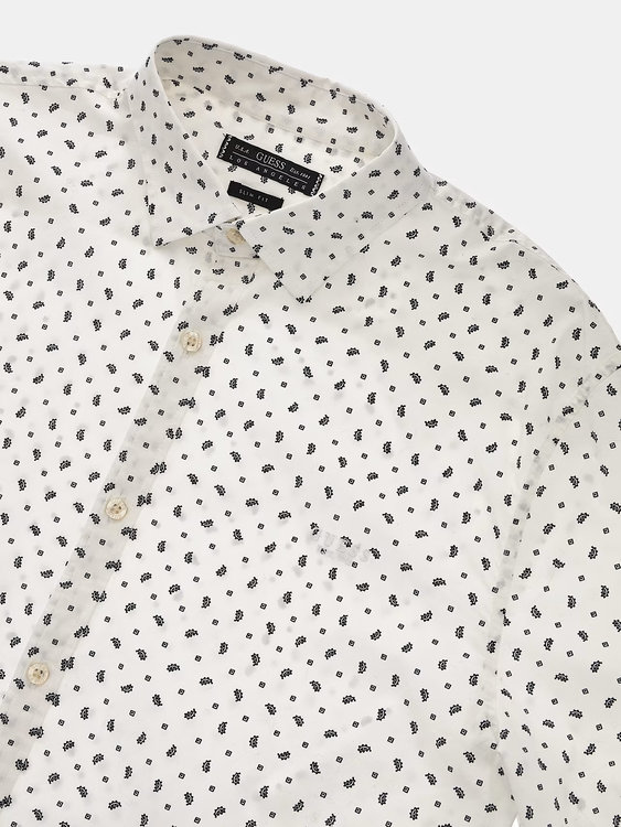 Luxusní Sunset košile, Bílá barva, M, L