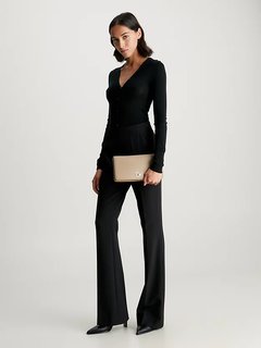 Lock Double kabelka Béžová, Krémová barva Ženy