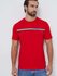 Tommy Hilfiger – Monotype Chest triko, Červená barva
