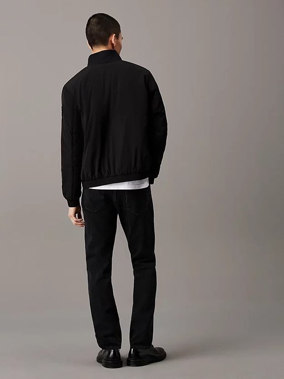 Padded Harrington bunda – Calvin Klein Jeans, Černá barva Muži