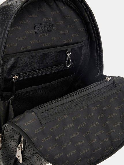 Módní Milano Compact batoh, Černá barva, 2024