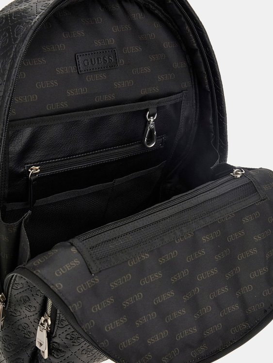 Módní Milano Compact batoh, Černá barva, 2024