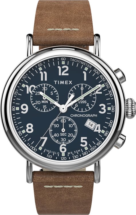 TIMEX – TW2T68900-Silver-Tone HODINKY