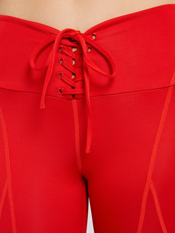 Luxusní Agatha legíny, Červená barva