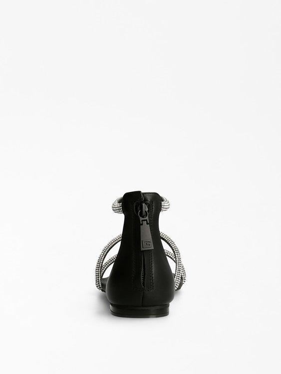 Guess FL6SLLLEA03-BLACK SANDÁLY