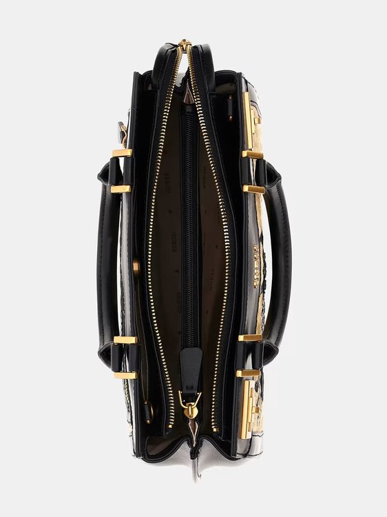 Módní Katey kabelka, Černá barva, 2023