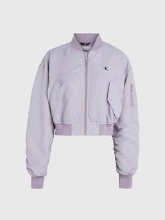 Bomber bunda Fialová barva Ženy