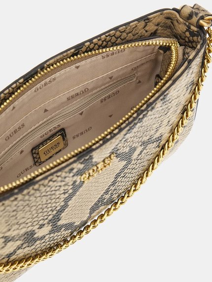 Módní Katey kabelka, Hnědá, Zvířecí  barva, 2023