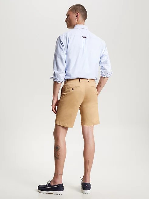 Módní Brooklyn 1985 kraťasy, Béžová barva, 2023