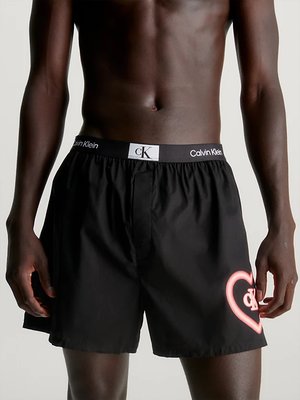 CK 96 Vday šortky – Calvin Klein Underwear, Černá barva Muži