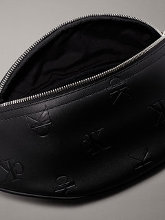 Monogram Soft ledvinka Černá barva Muži