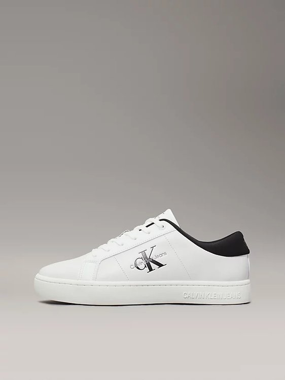 Calvin Klein Jeans – Classic Cupsole tenisky, Bílá barva 1