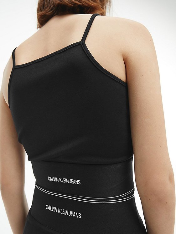 Luxusní Jersey top, Černá barva, XS, S, M, L