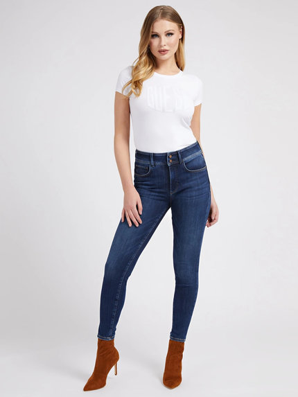 Luxusní Front logo tričko, Bílá barva, XS, S, M, L, XL