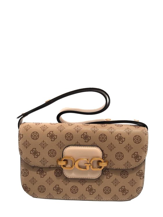 Hensely kabelka – Guess, Hnědá barva Ženy