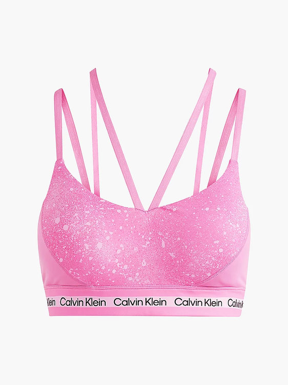 Calvin Klein Performance, Růžová barva WO sportovní podprsenka
