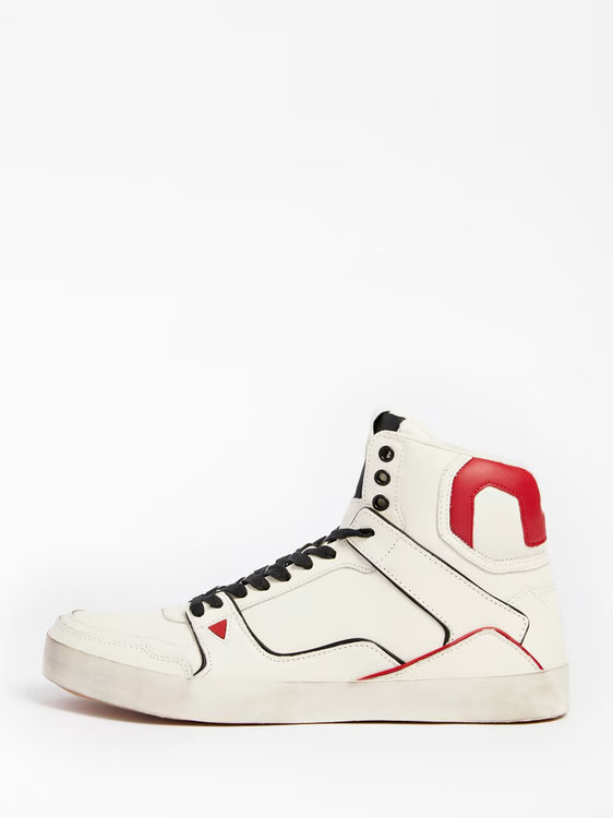 Lodi Special tenisky – GUESS, Bílá, Červená barva Muži