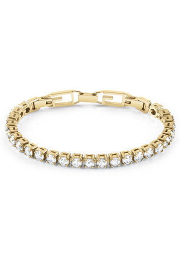 GUESS – G Tennis náramek, Zlatá barva