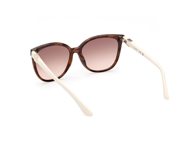 Módní Sluneční brýle, Bílá, Hnědá barva, 2022