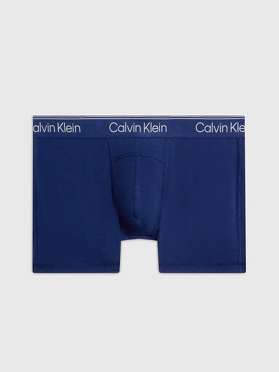 Calvin Klein Underwear – Athletic Cotton boxery, Modrá barva