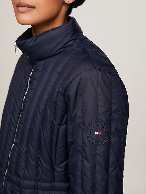 Luxusní Feminine bunda, Modrá barva, XS, S, M, L, XL