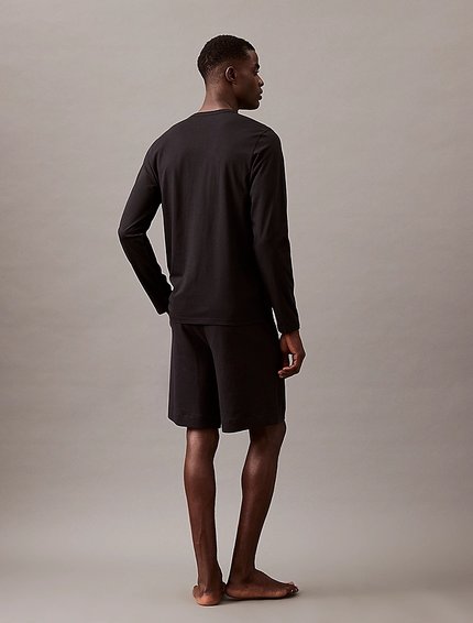 Módní Logo Cotton triko, Černá barva, 2024