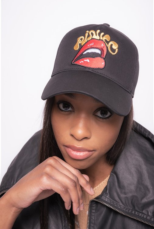 Luxusní Busseto kšiltovka, Černá barva, U