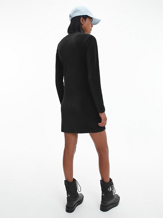 J20J217694-BEH šaty l/s – Calvin Klein Jeans Ženy