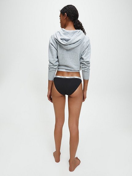 Módní Kalhotky Carousel, Černá barva, BASIC