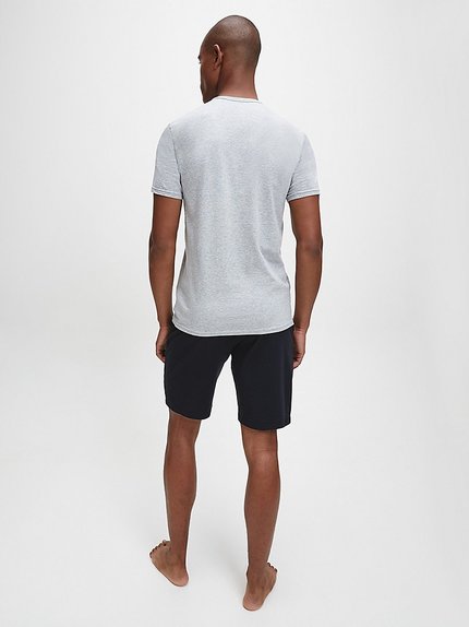 Módní Pyžamové tričko, Šedá barva, BASIC                                   