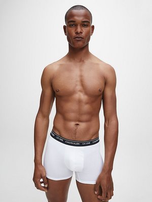 CK One boxerky 2ks – Calvin Klein Underwear, Bílá barva Muži