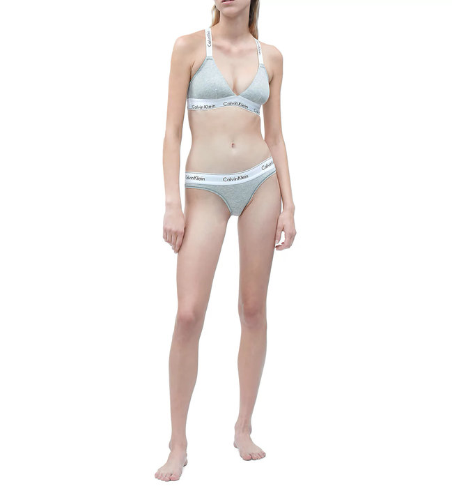 Luxusní Podprsenka Modern Cotton, Šedá barva, XS