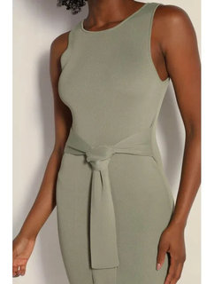 Annie šaty Khaki barva Ženy