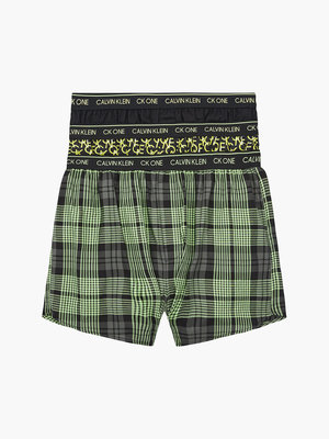 CK One woven trenky 3ks Černá, Žlutá barva Muži